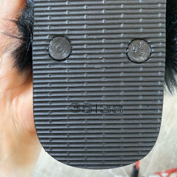 Alexis Faux Fur Sandals - Picture 7 of 8